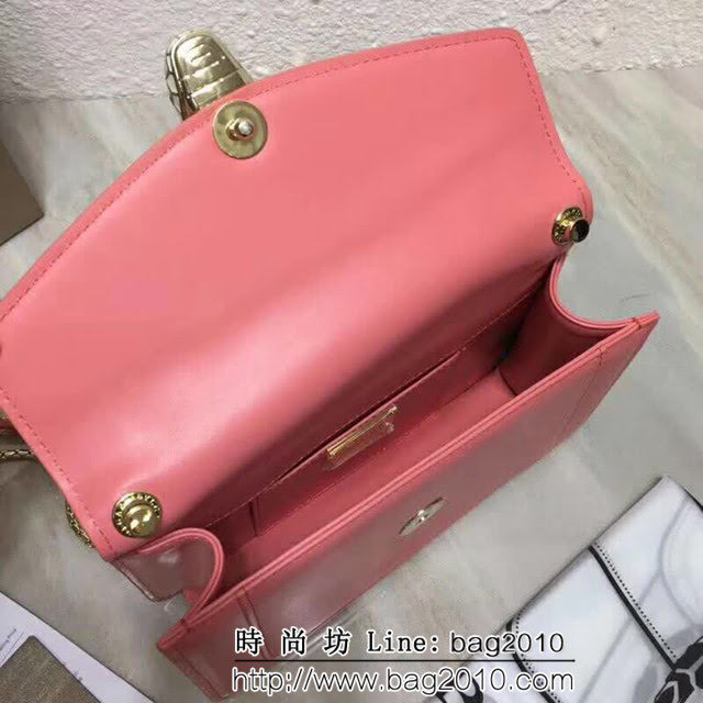 BVLGARI寶格麗 原單品質 蛇頭扣環 單層蛇頭包 可挎可手拿 B39174 FYD1291